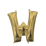 16'' M.LETTER W WHITE GOLD