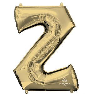 34'' M.LETTER Z WHITE GOLD H / S