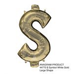M.34'' SYMBOLE  $ OR BLANC H / S