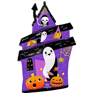 M.28'' HALLOWEEN HAUNTED HOUSE H / S