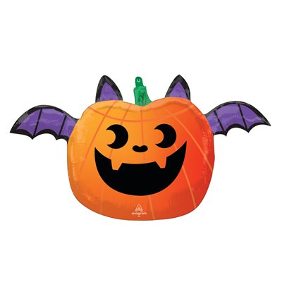 21'' M.FUN &SPOOKY PUMPKIN STACKER H / S