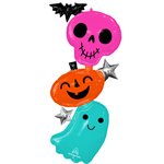53'' M.COLORFUL&CREEPY HALLOWEEN CHARACTERS H / S