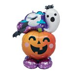 M.41''FUN & SPOOKY GHOST & PUMPKIN AIRLOONZ