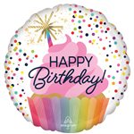 18'' M.CONFETTI SPRINKLE BIRTHDAY