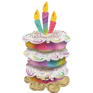 M.46'' BIRTHDAY CAKE STACKER