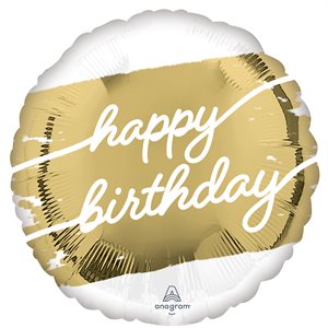 18'' M.GOLDEN BIRTHDAY