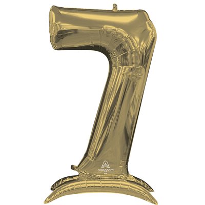 M.50'' STAND-UP NUMBERZ ''7'' WHITE GOLD