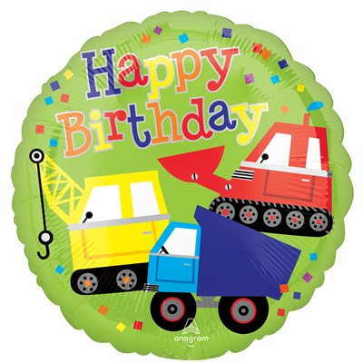 M.18'' HAPPY BIRTHDAY TRUCKS M.18'' HAPPY BIRTHDAY TRUCKS