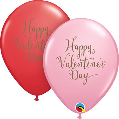 11'' B. HAPPY VALENTINE'S DAY SCRIPT P / 50