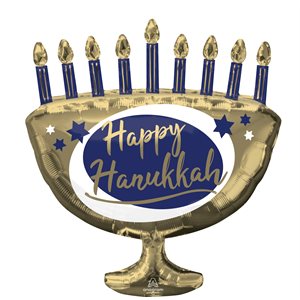 M.26'' X29'' ELEGANT METALS MENORAH