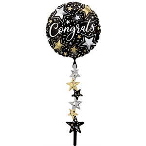 M.Congrats Black Silver Gold 24''x67'' A / W