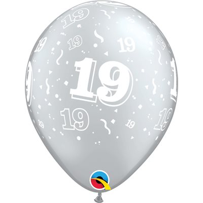 B.11'' CHIFFRE 19 ASS. NOIR PERLÉ / ARGENT A / A P / 50 B.11'' CHIFFRE 19 ASS. NOIR PERLÉ / ARGENT A / A P / 50