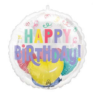 M.20'' Pastel Confetti Birthday Insiders