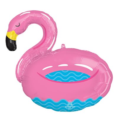 M.28'' Pool Party Flamingo h / s