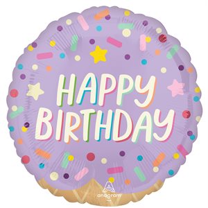 M.18'' Ice Cream Party Birthday