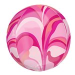 M.15'' Pink Macro Marble Orbz