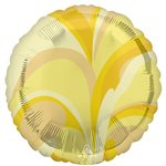 M.18'' ROND Gold  Macro Marble