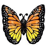 M.25'' Monarch Butterfly Glow