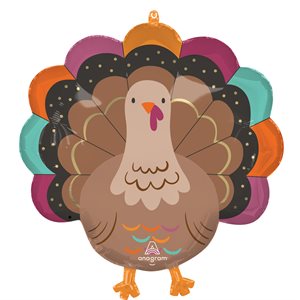 Supershape 22In. - Give Thanksgiving Turkey
