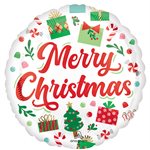 Mylar 18In. - Jolly Old Santa