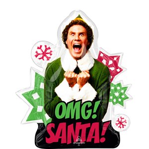Supershape 27In. - OMG! Santa!
