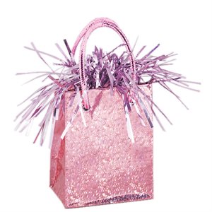 BALLOON BAG WEIGHT PINK 5.5 OZ.
