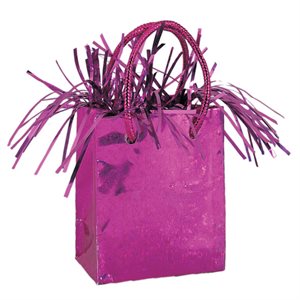 BALLOON BAG WEIGHT HOT PINK