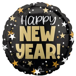 Mylar 18In. - New Year Top Hat Bash