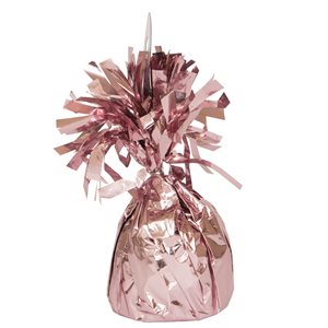 MYLAR BALLOON WEIGHT PINK