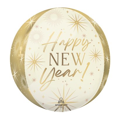 Orbz 15In. - Golden Soiree New Year