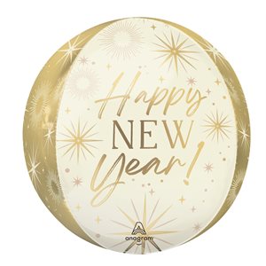 Orbz 15In. - Golden Soiree New Year