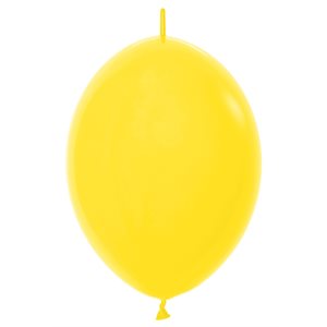 "06"" Fashion Yellow Link-O-Loons (50pcs)"