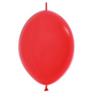 "06"" Fashion Red Link-O-Loons (50pcs)"