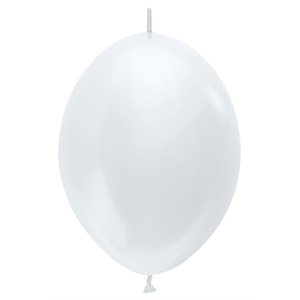"06"" Satin Pearl Link-O-Loons (50pcs)"