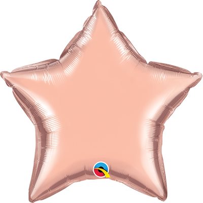 9''M. ROSE GOLD STAR