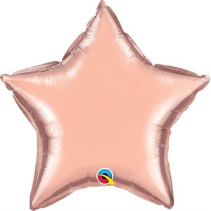 9''M. ROSE GOLD STAR