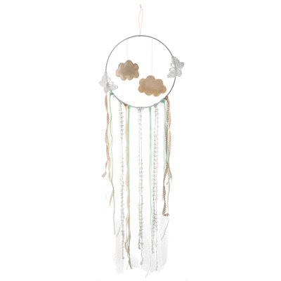 Attrape rêve baby shower Vert Ø 25 x 78 cm La pièce