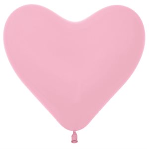 "12"" Fashion Pink Heart (50pcs)"