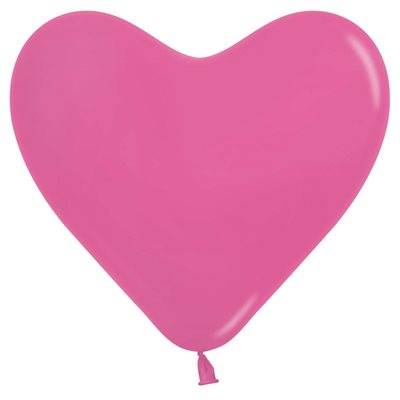 "Coeur Fuchsia Mode 12"" (50pcs)" "Coeur Fuchsia Mode 12"" (50pcs)"