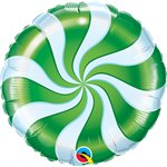M.18'' CANDY SWIRL GREEN