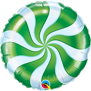 18'' M. CANDY SWIRL GREEN