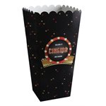 Cornet Hollywood Multicolore 6 x 6 x 17 cm Sachet de 8 pièce