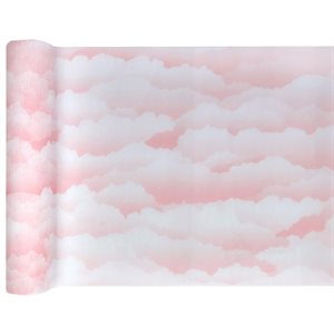 Chemin de table BB Rose 30 cm Rouleau de 5 mètres