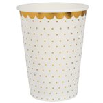 Gobelet Passe partout Blanc Ø 7.8 x 9.7 cm  /  27cl Sachet de
