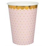 Gobelet Passe partout Rose Ø 7.8 x 9.7 cm  /  27cl Sachet de 1