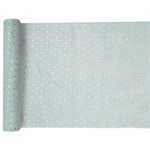 Chemin de table Plumetis Ciel 26 cm Rouleau de 3 mètres