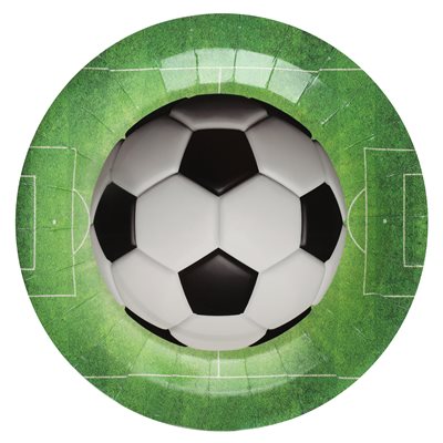 Assiette Foot Vert Ø 22.5 cm Sachet de 10 pièces Assiette Foot Vert Ø 22.5 cm Sachet de 10 pièces