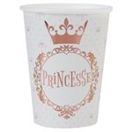 Gobelet Princesse Rose Ø 7.8 x 9.7 cm  /  27cl Sachet de 10 pi