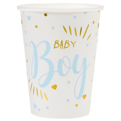 Gobelet Baby shower Ciel Ø 7.8 x 9.7 cm / 27cl Sachet de 10 Gobelet Baby shower Ciel Ø 7.8 x 9.7 cm / 27cl Sachet de 10