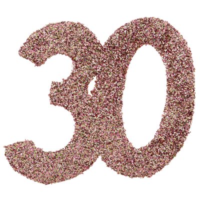 Déco à parsemer âges pailleté rose gold 30 ans 6 x 6 cm Sach Déco à parsemer âges pailleté rose gold 30 ans 6 x 6 cm Sach